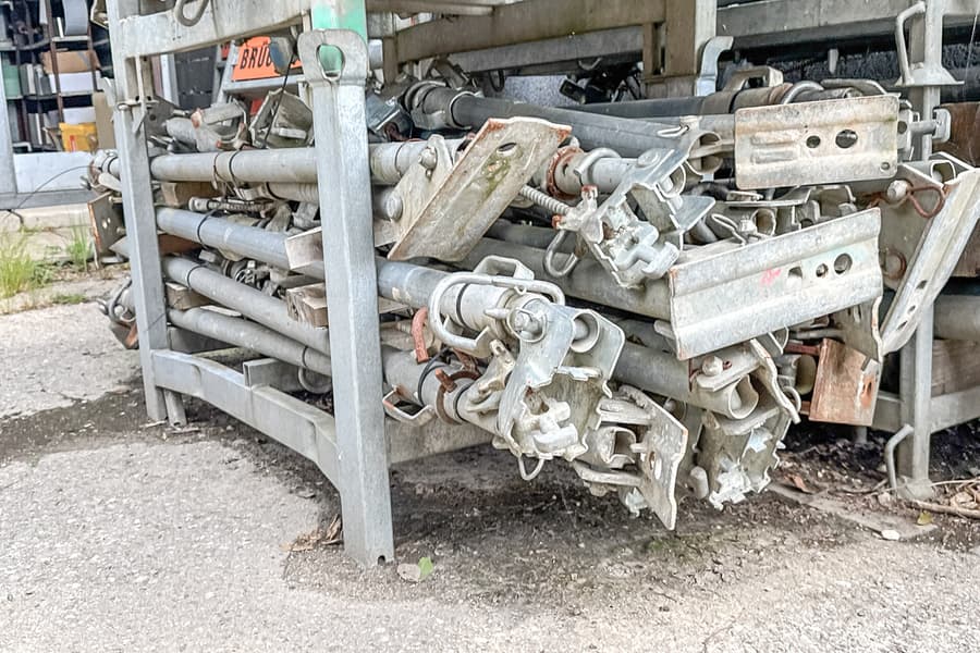 Transportrahmen mit Elementstützen